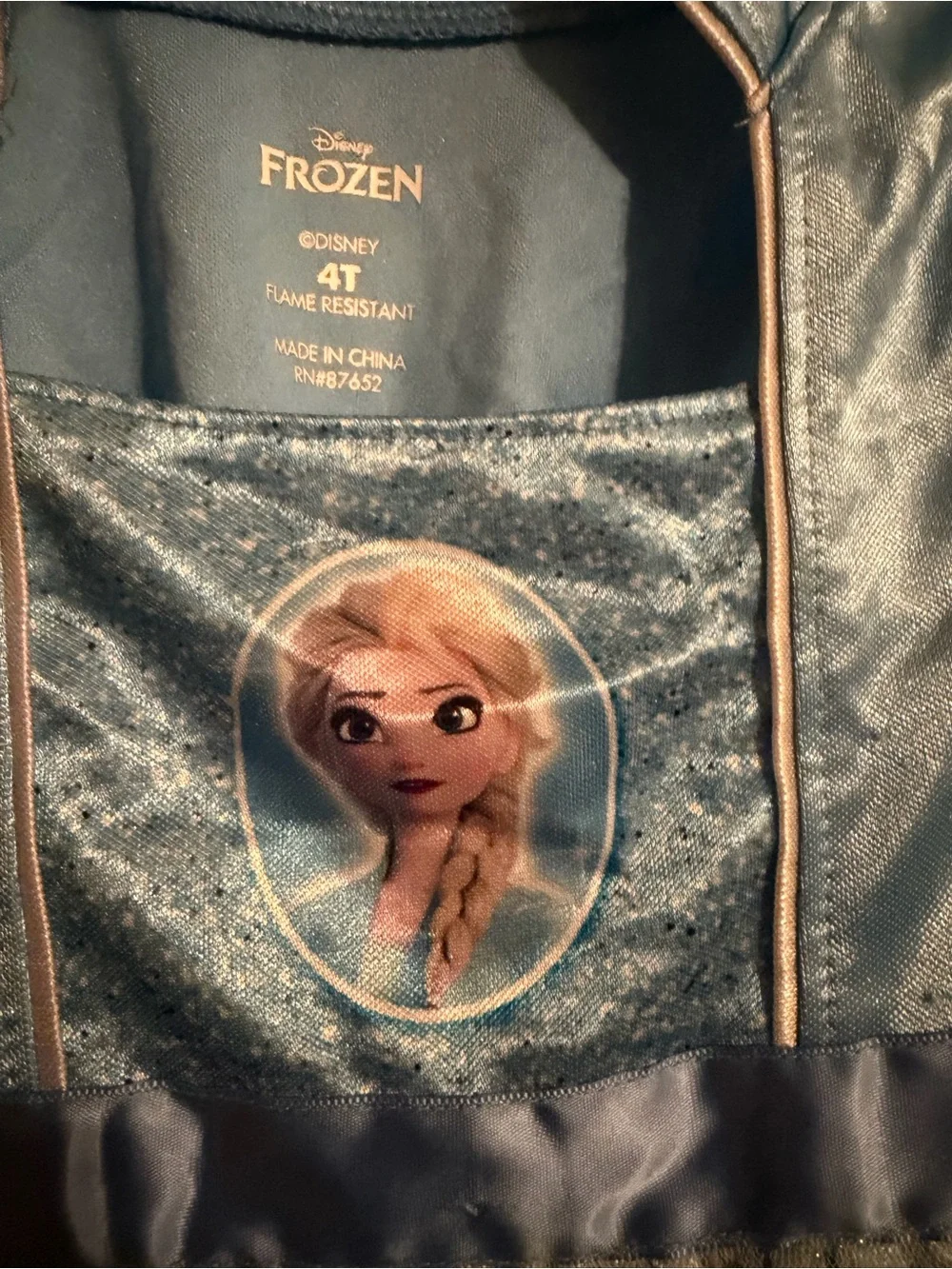 Disney Light Blue Elsa Nightgown Dress